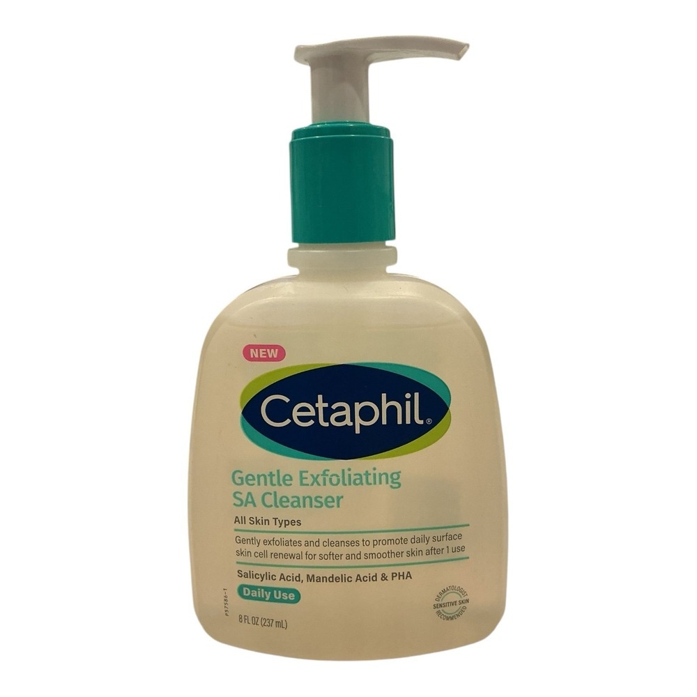 Cetaphil - Gentle Exfoliating SA Cleanser (8 oz) - Salicylic Acid Face Wash